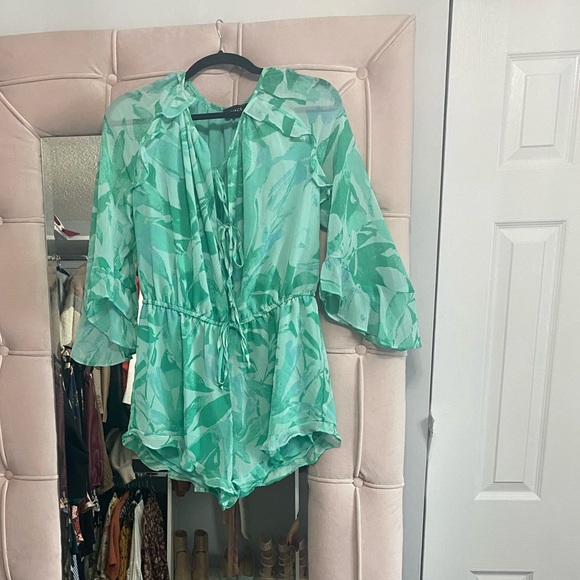 COPY - Teal VICI romper. Large - Picture 2 of 5